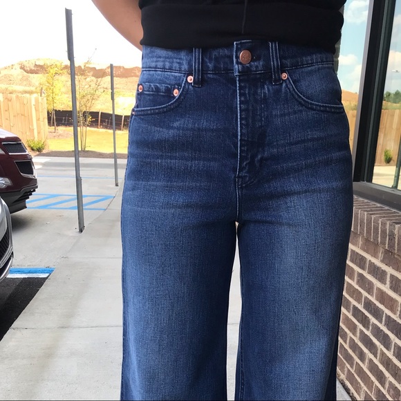 Blue Revival High Rise Palazzo Pant 